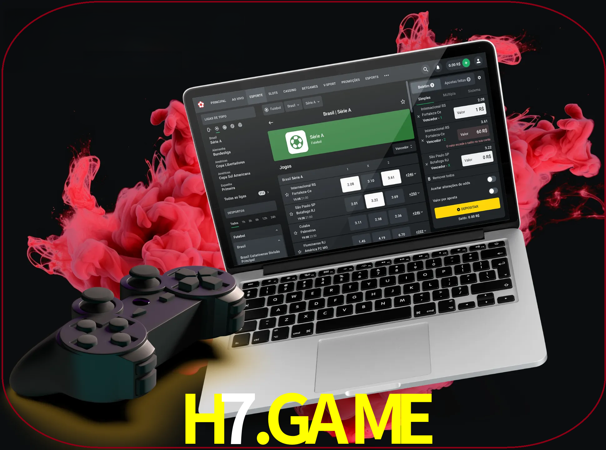 Visite a secção especial de jogos de vídeo em h7.game para descobrir em que jogos pode apostar e ganhar muito dinheiro.
